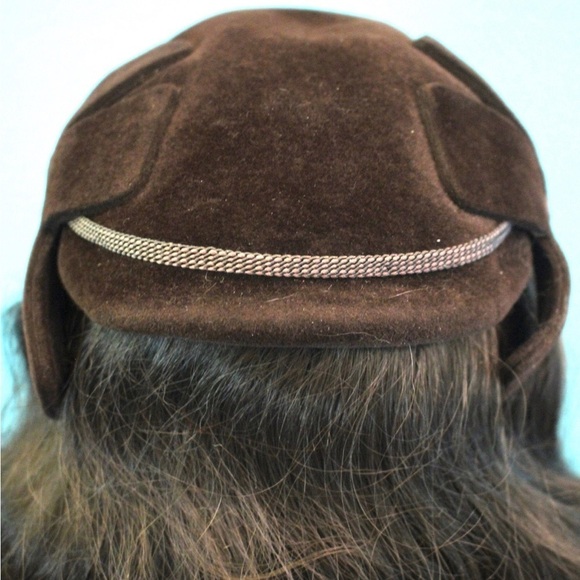 Vintage Elegant Brown Velvet Women\'s Hat main image 5